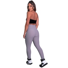 Calça Legging Mvb Modas Cintura Alta Bolha - Feminina - Foto 4