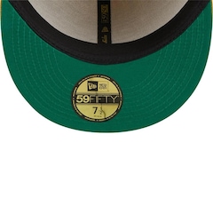 BONÉ ABA RETA NEW ERA 59FIFTY FITTED SCRIPT - FECHADO - ADULTO - Foto 4