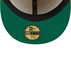 BONÉ ABA RETA NEW ERA 59FIFTY FITTED SCRIPT - FECHADO - ADULTO - Foto 5