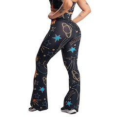 Calça Bailarina MVB Modas Flare Pantalona Suplex - Feminina - Foto 2