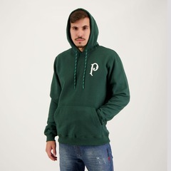 Blusão de Moletom do Palmeiras com Capuz Canguru Classico Futfanatics - Masculino - Foto 2
