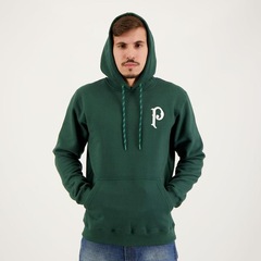 Blusão de Moletom do Palmeiras com Capuz Canguru Classico Futfanatics - Masculino - Foto 5