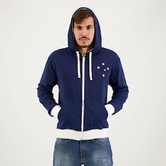 Jaqueta com Capuz do Cruzeiro Portlet Futfanatics - Masculina - Foto 5