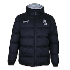 Jaqueta com Capuz Puffer New Era Chicago White Sox Core - Masculina - Foto 1
