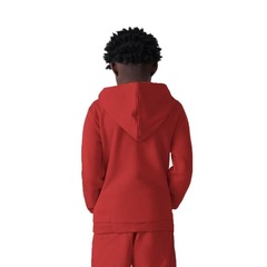 Blusão De Moletom Fila com Capuz Letter - Infantil - Foto 1