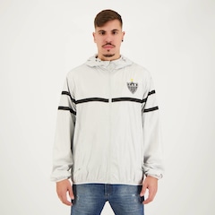 Jaqueta Corta Vento com Capuz do Atlético Mineiro Futfanatics - Masculina - Foto 1