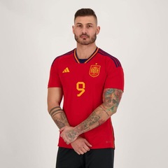 Camisa Espanha Home 2022 9 Gavi adidas - Masculina - Foto 5