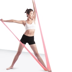 Faixa Elástica Resistente DK para Treino Alongamentos Exercícios Fisioterapia Academia e Yoga - Foto 1