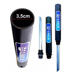 Suporte Rosqueavel Tubo para Vara de Pesca Grande 2 Partes JRPesca - Foto 2