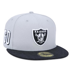 Boné Aba Reta New Era Las Vegas Raiders 5950 Core - Fechado - Adulto - Foto 4