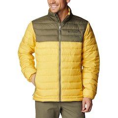 Jaqueta Columbia Powder Lite Amarelo - Masculina - Foto 1