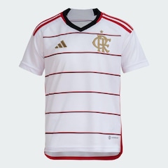 Camisa 2 do CR Flamengo 23/24 adidas - Infantil - Foto 3