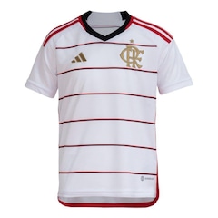 Camisa 2 do CR Flamengo 23/24 adidas - Infantil - Foto 1