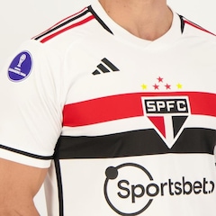 Camisa do São Paulo I 2023 Sulamericana adidas - Masculina - Foto 4