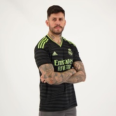 Camisa Real Madrid Third 2023 20 Vini Jr. adidas - Masculina - Foto 5