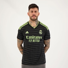 Camisa Real Madrid Third 2023 20 Vini Jr. adidas - Masculina - Foto 1
