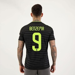 Camisa Real Madrid Third 2023 9 Benzema adidas - Masculina - Foto 2