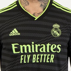 Camisa Real Madrid Third 2023 9 Benzema adidas - Masculina - Foto 4