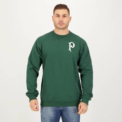 Blusão de Moletom do Palmeiras Careca Clássico Futfanatics - Masculino - Foto 1