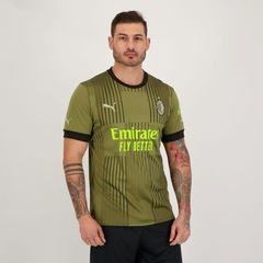 Camisa Milan Third 2023 17 R. Leão Puma - Masculina - Foto 3