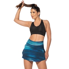 Short Saia Tapa Bumbum MVB Modas Estampado - Feminino - Foto 2