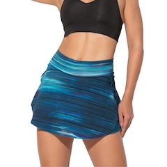 Short Saia Tapa Bumbum MVB Modas Estampado - Feminino - Foto 1