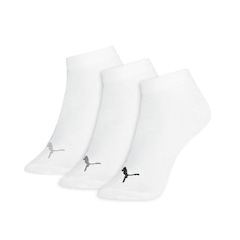 Kit Meias Sapatilha Puma Esportiva com 3 Pares - 30 a 43 - Adulto - Foto 1