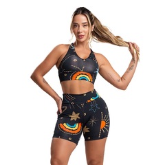 Shorts MVB Modas Cintura Alta Curto - Feminino - Foto 1