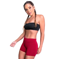Shorts MVB Modas Cintura Alta Curto - Feminino - Foto 2