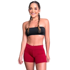 Shorts MVB Modas Cintura Alta Curto - Feminino - Foto 1