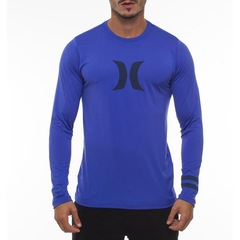 Camiseta Hurley Surf Icon Manga Longa - Masculina - Foto 1