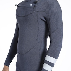 Long John Hurley Manga Longa Plus 3/2mm Fullsuit - Masculino - Foto 7