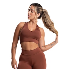 Top Fitness MVB Modas Suplex Nadador - Feminino - Foto 1
