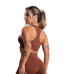 Top Fitness MVB Modas Suplex Nadador - Feminino - Foto 3