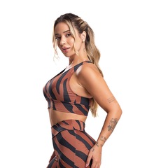 Top Fitness MVB Modas Suplex Nadador - Feminino - Foto 2