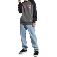 Blusão de Moletom DC Shoes Careca Misfit Premium - Masculino - Foto 4