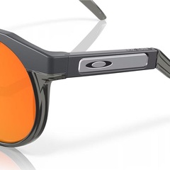 Óculos de Sol Unissex Oakley HSTN Matte Carbon Prizm Ruby 0252 - Foto 3