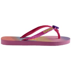 Chinelo Havaianas Kids Slim Glitter II - Infantil - Foto 5