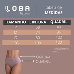 Calcinha Lupo sem Costura Caleçon Cintura Alta Loba - Feminina - Foto 7
