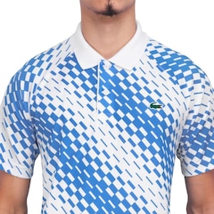 Camisa Polo Lacoste Novak Djokovic Fã - Masculina - Foto 2