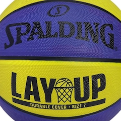 Mini Bola de Basquete Spalding Lay Up Tam 3 - Foto 2