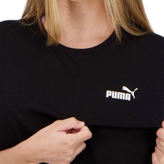Blusa Cropped Puma Small Logo - Feminina - Foto 4