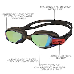 Óculos de Natação Gold Sports Future Performance Pro - Foto 4