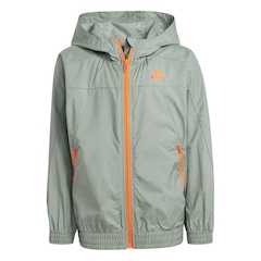 Jaqueta Corta-Verto com Capuz adidas City Escape - Infantil - Foto 1