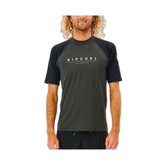 Camisa de Lycra Rip Curl Shockwaves - Masculina - Foto 1