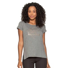 Camiseta Run More Alongada - Feminina - Foto 1