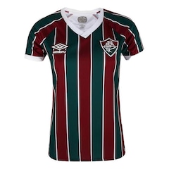 Camisa do Fluminense Oficial 1 2023 Umbro - Feminino - Foto 1