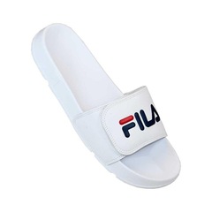 Chinelo Fila Drifter Velcro Slide - Masculino - Foto 9