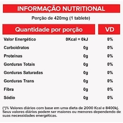 Termogênico Sekka Abdomen Red Series 420mg - 30 Tabletes - Foto 2