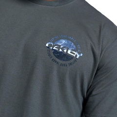 Camiseta Oakley Nature Graphic Water Masculina - Foto 3